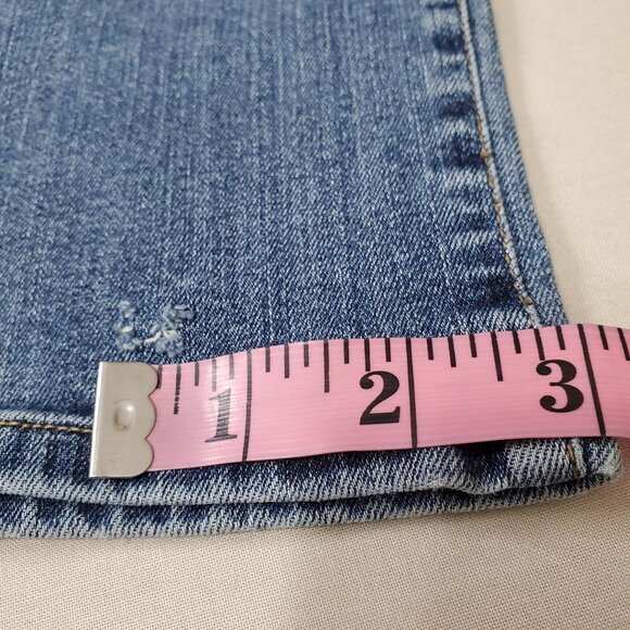 LRL Ralph Lauren Womens Size 12P Jeans 12 Petite Classic Straight Denim Stretch - Picture 10 of 10